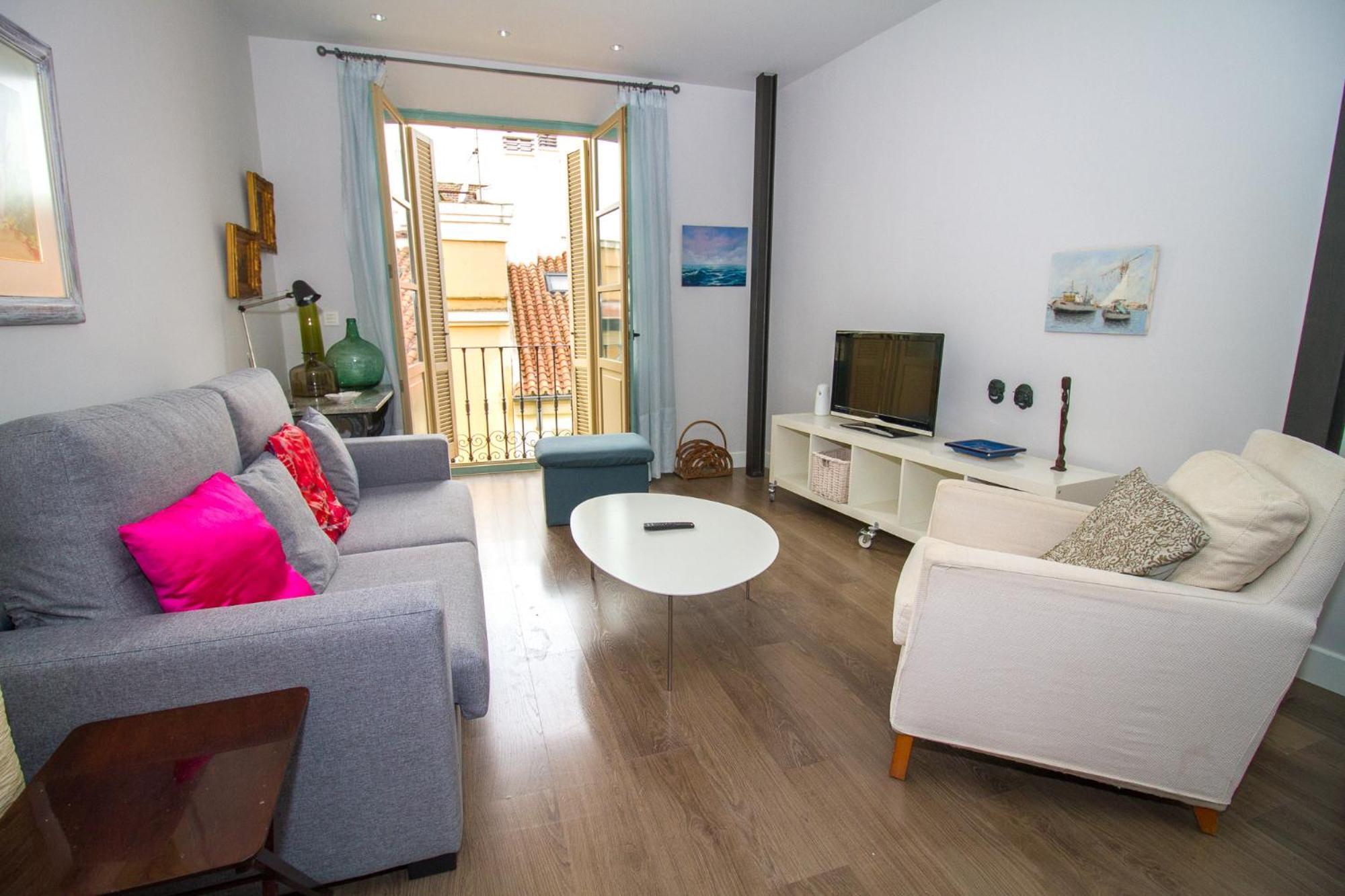 C20 - Adorable Apartment In The Center With Sun Terrace Málaga Dış mekan fotoğraf